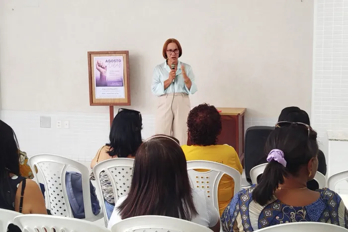 Centro Social Nossa Senhora de Lourdes promove palestra sobre os 20 anos da Lei Maria da Penha