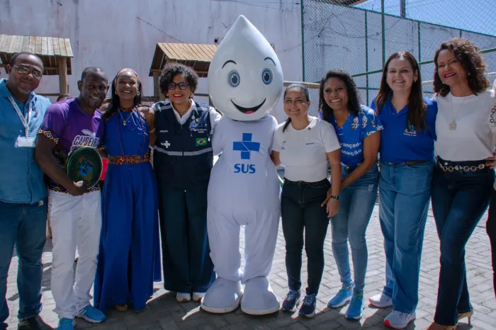 Com presença do Ministério da Saúde, Lauro de Freitas reforça vacinação e políticas de equidade no Quingoma