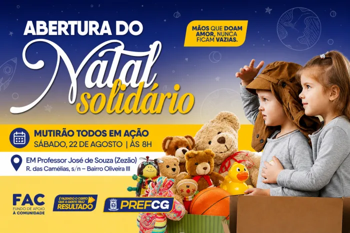 FAC lança Campanha Natal Solidário em Campo Grande