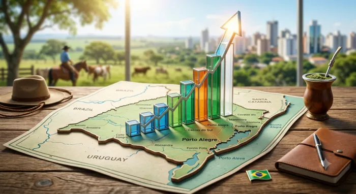 Exportações, varejo e interior movimentam economia gaúcha