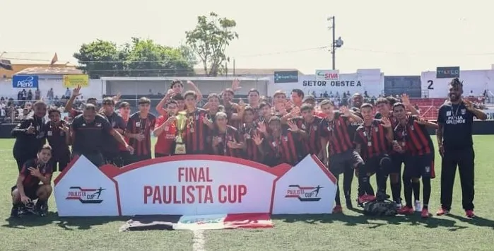 Tricampeão! Time PG sub-16 de futebol masculino é o dono da Paulista Cup 2026