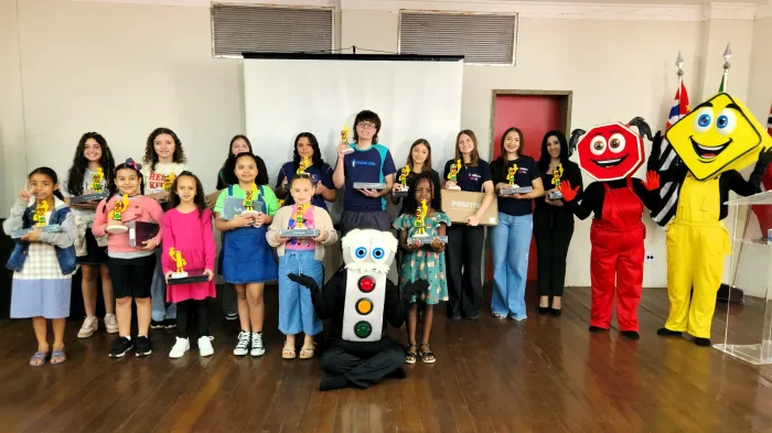 Minha Arte no Trânsito 2026 premia estudantes vencedores