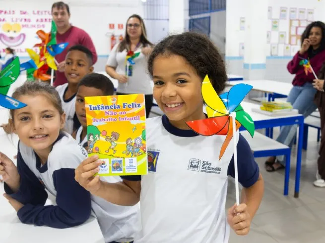 Prefeitura de São Sebastião intensifica ações do projeto ‘PETI na Escola’ contra o trabalho infantil