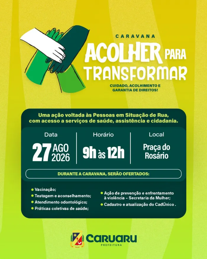 Foto: Reprodução/Prefeitura de Caruaru - PE