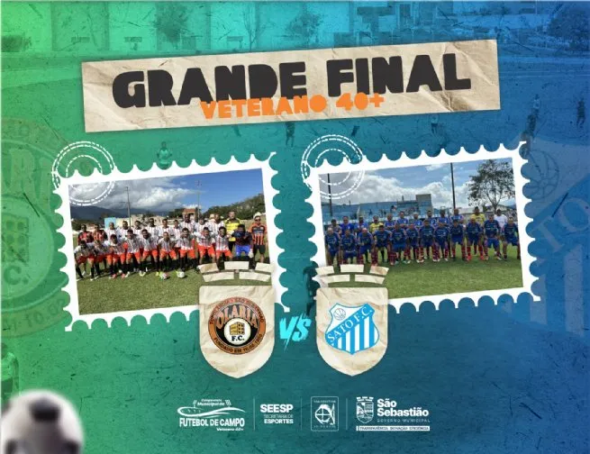 Olaria e Sato garantem vaga na final do Campeonato Municipal de Futebol 40+ de São Sebastião