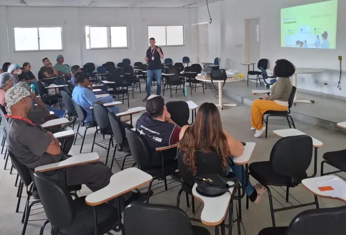 FSVC promove capacitação sobre segurança do trabalho para equipe de Higienização do Hospital Esaú Matos