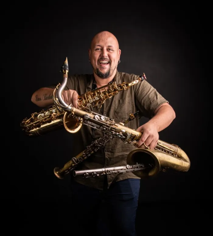Jota P Quinteto, projeto musical liderado pelo consagrado saxofonista Jota P, é uma das atrações do segundo dia do Festival de Música Instrumental de Araçatuba (MIA), nesta sexta-feira (28)