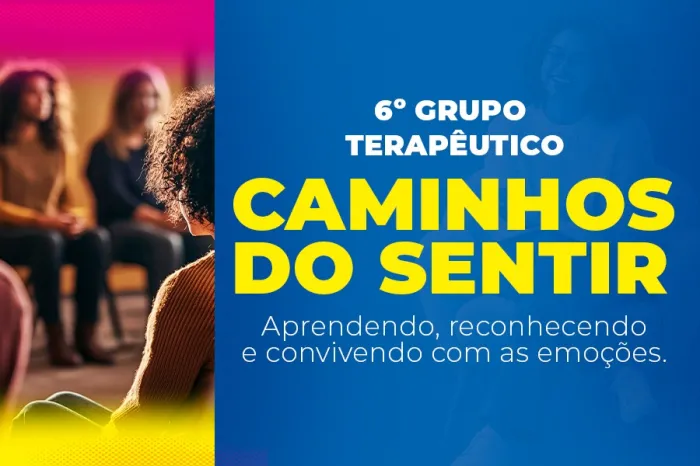 Prefeitura abre inscrições para servidores que desejam participar do 6º Grupo Terapêutico Caminhos do Sentir