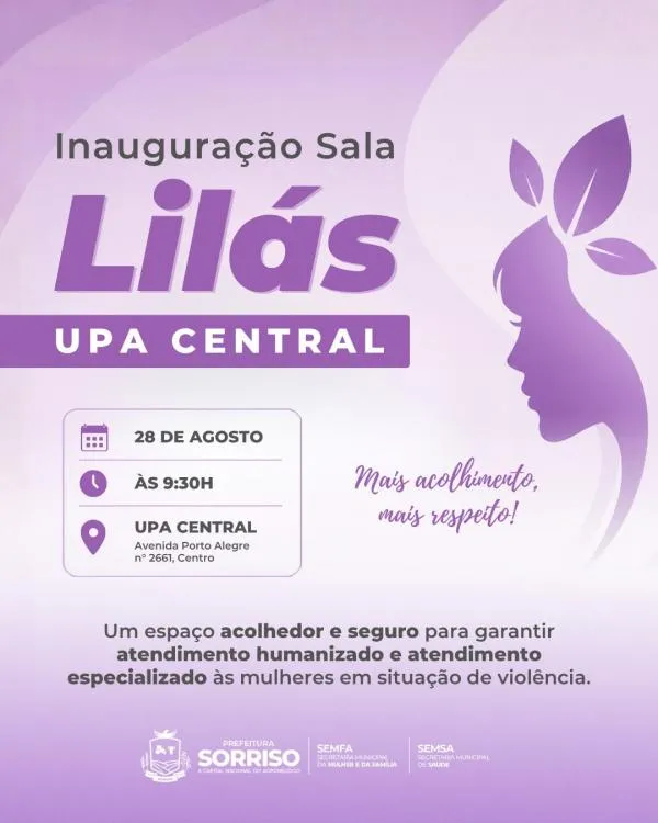 Foto: Reprodução/Prefeitura de Sorriso - MT