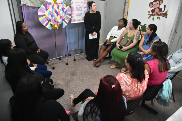 Usafa Vila Sônia promove encontro educativo com futuras mamães