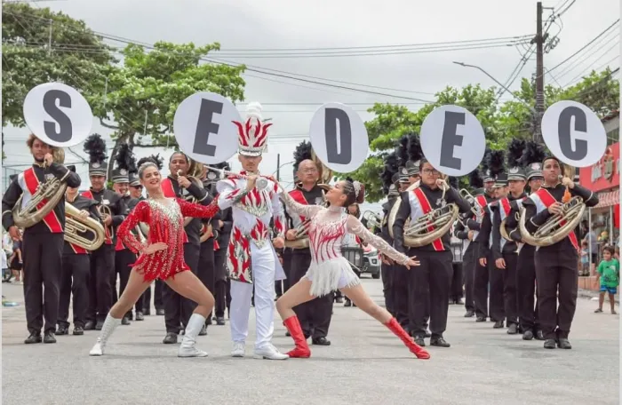 Banda Marcial da Sedec realiza ensaio aberto nesta sexta-feira no Parque Linear do Valentina