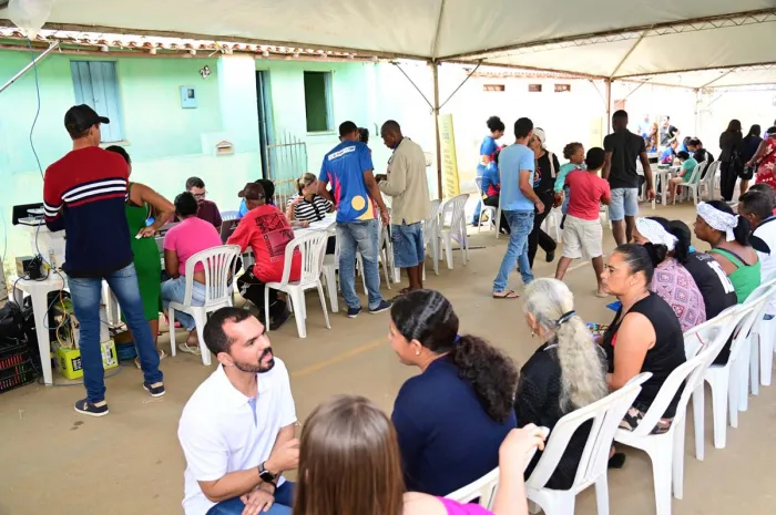 Suas na Comunidade atende distrito de Veredinha. Localidade também ganhará uma nova escola e quadra coberta