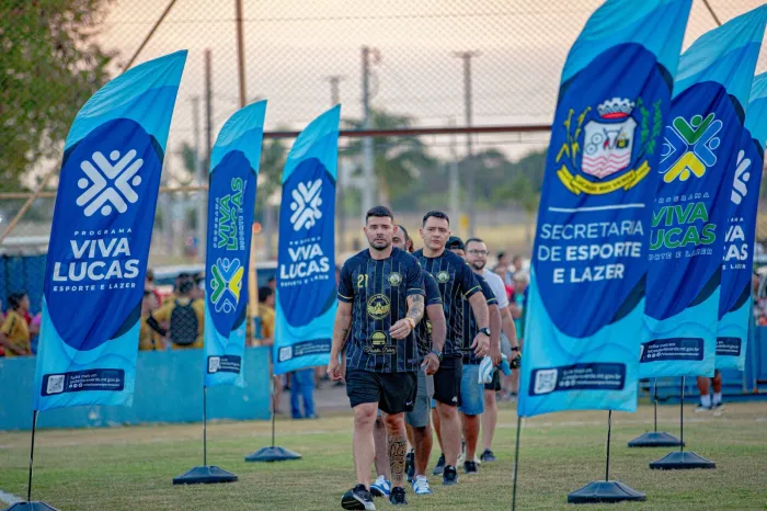 Lucas do Rio Verde inicia 16º Campeonato Municipal Sicredi/Martinello de Futebol Amador