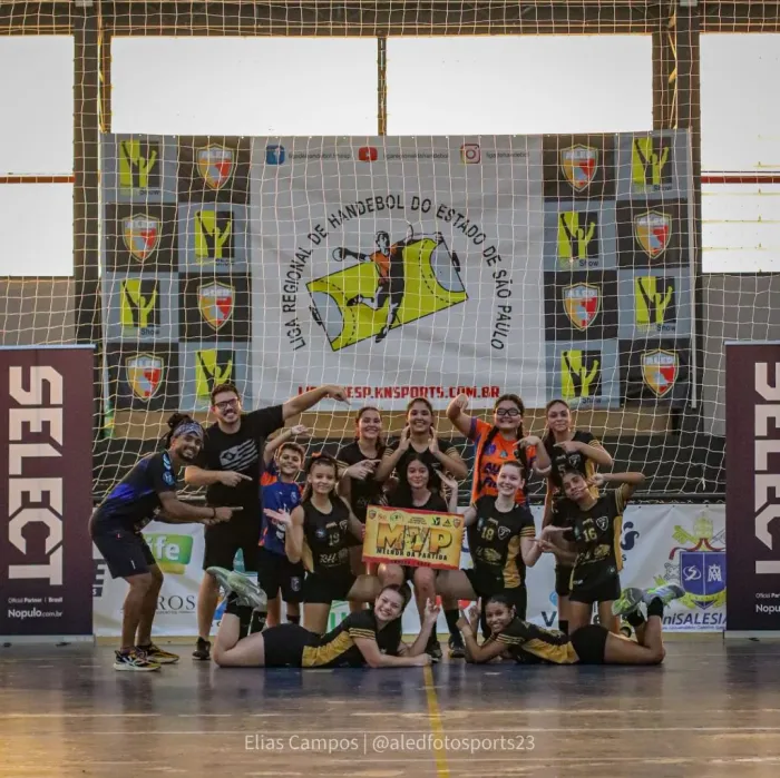 Equipe juvenil de handball feminino