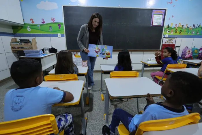 Secretaria de Educação cria Plano de Comunicação da Política Municipal de Alfabetização para divulgar ações da rede de ensino. Foto: A. Frota