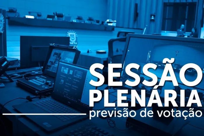 Deputados votam três projetos na sessão ordinária desta quarta-feira