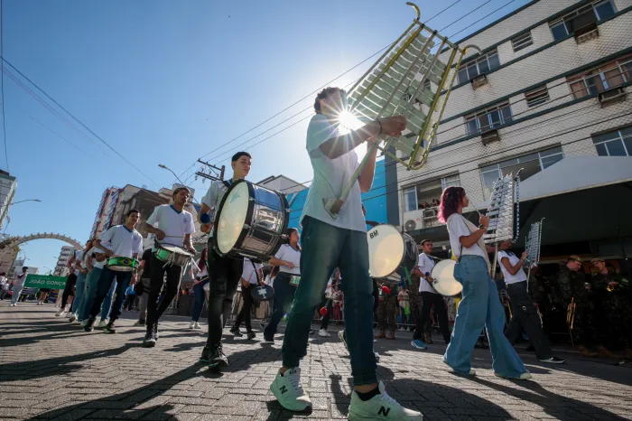 Referência na Região, Desfile Cívico-Militar de Praia Grande atraí público de mais de 5 mil pessoas