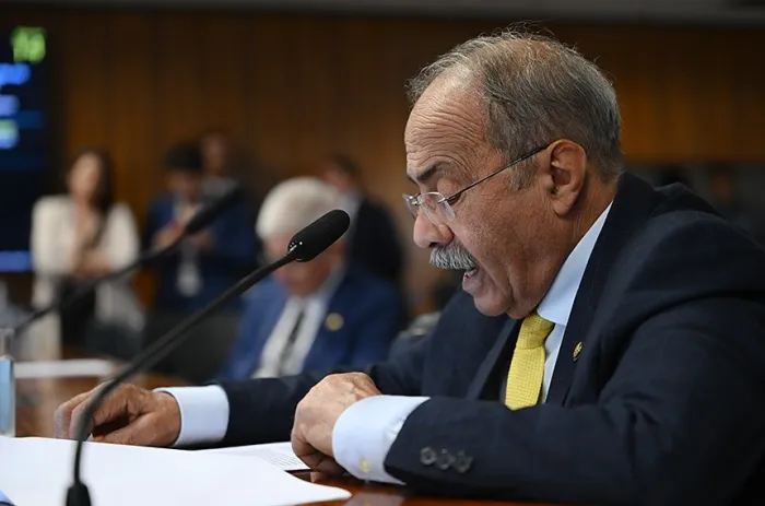 O senador Chico Rodrigues relatou o projeto - Foto: Saulo Cruz/Agência Senado