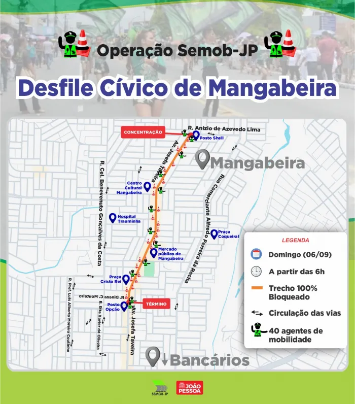 Foto: Reprodução/Prefeitura de João Pessoa - PB