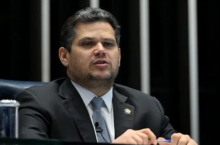 O presidente do Senado, Davi Alcolumbre - Foto: Ton Molina/Agência Senado
