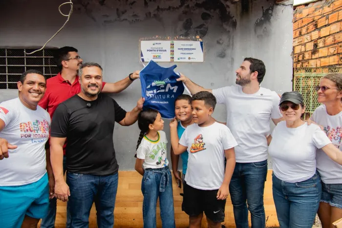 Coqueiro e Parque Guajará ganham 13 vias urbanizadas pelo Viva Bairro