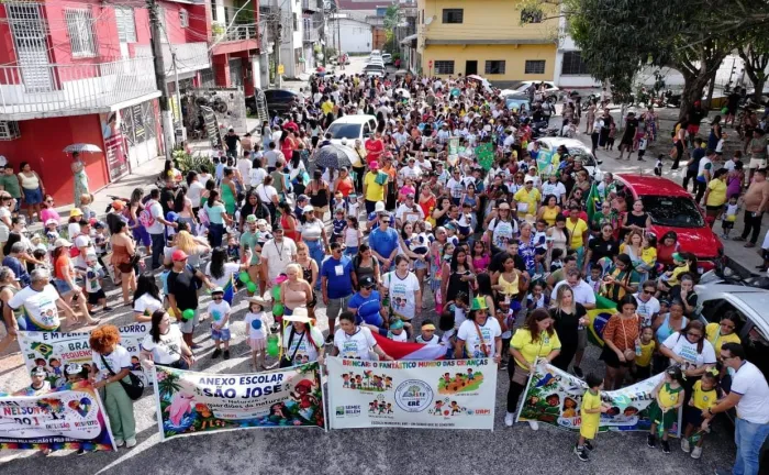 Caminhada reúne mais de 600 participantes na Sacramenta