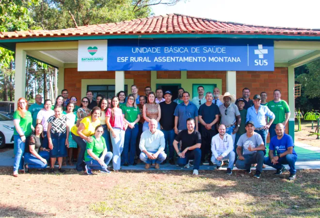 ESF Montana é reativada e passa a oferecer estrutura completa de saúde à comunidade rural