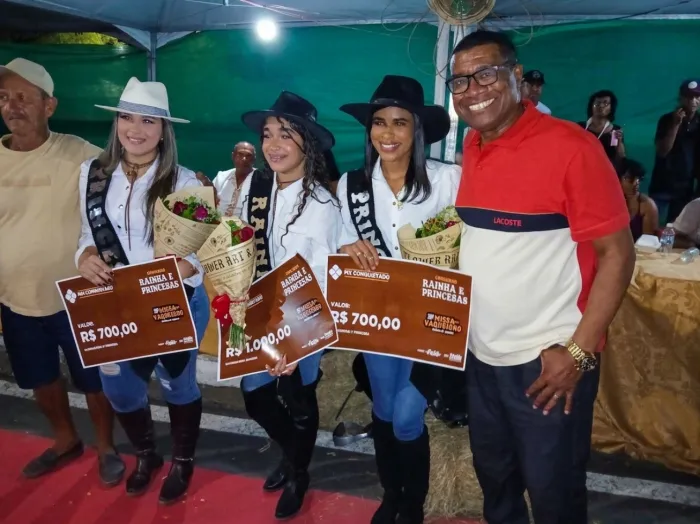 Eleitas majestades da 39ª Missa do Vaqueiro de Jaguara