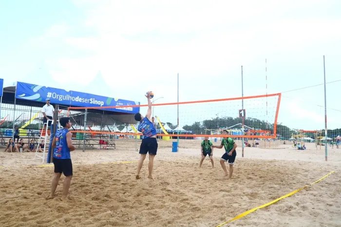 Festeja Sinop: Torneios de Vôlei de Praia e Futevôlei marcam segunda dia do Festival de Praia