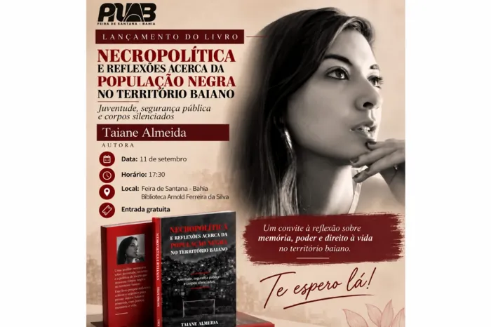 Biblioteca Municipal recebe lançamento de livro sobre juventude negra, segurança pública e direito à vida