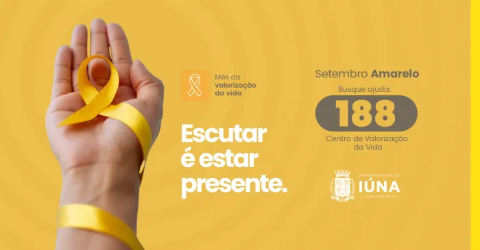 Setembro Amarelo: A urgência de romper o silêncio e acolher as dores invisíveis