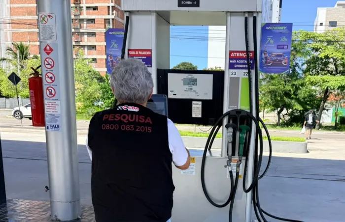 Pesquisa do Procon-JP constata que 97 postos mantêm o mesmo preço da gasolina há uma semana