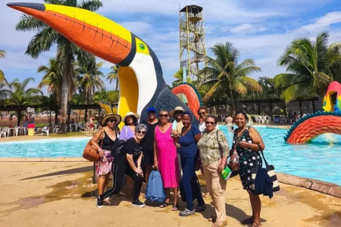 Grupo de Cuiabá visita atrativos de Sinop pelo Circuito da Longevidade
