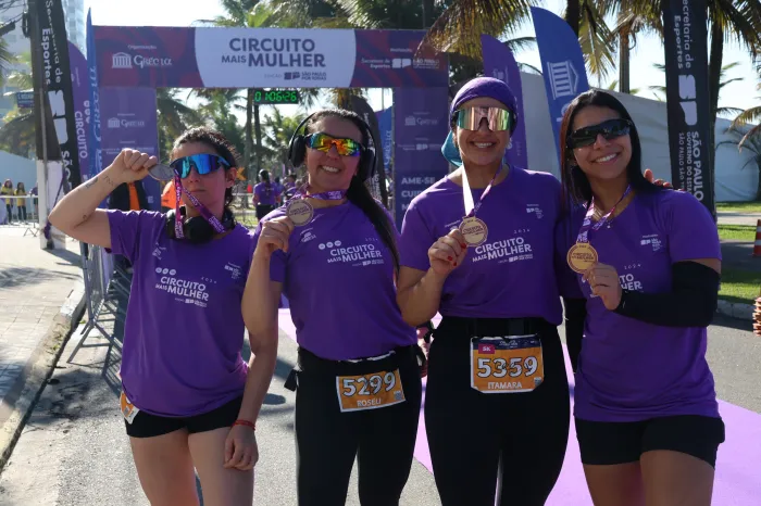 Circuito Mais Mulher 2026 de corrida de rua é atração em Praia Grande