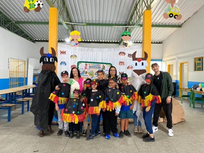 Escola Maria Célia Ferraz promove encerramento de projeto sobre o folclore