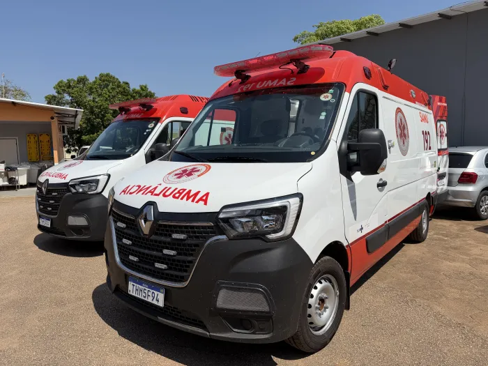 Novas ambulâncias reforçam estrutura do SAMU em Porto Velho
