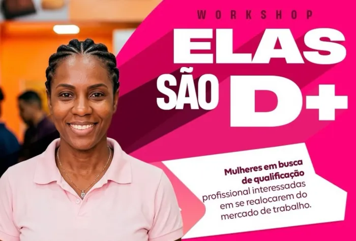 14/9/2026 - Prefeitura realiza nova edição do Workshop Elas São D+ nesta terça-feira (15)