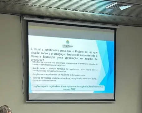 Foto: Reprodução/Prefeitura de Araçatuba - SP