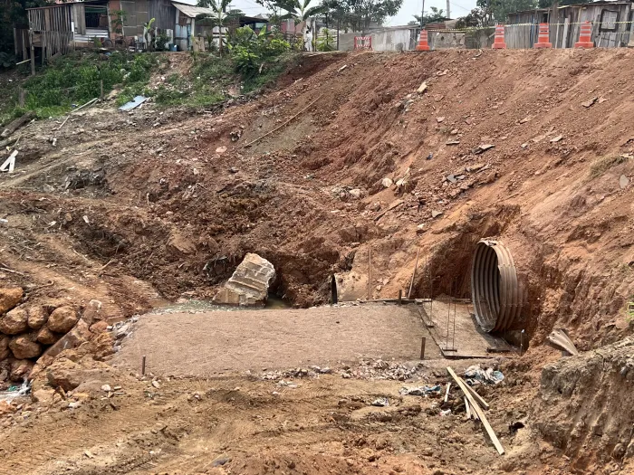 Serviço contará ainda com a instalação de um tubo de três metros na entrada e dois tubos de dois metros na saída