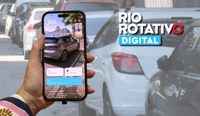 O Rio Rotativo Digital passará a funcionar em cerca de 5,6 mil vagas em diferentes regiões da cidade