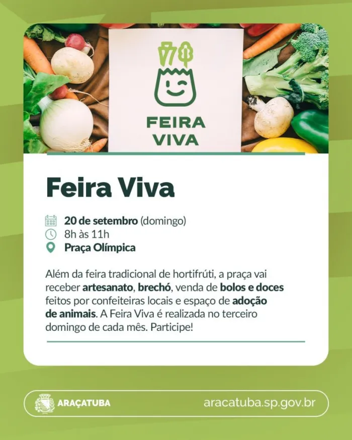 Foto: Reprodução/Prefeitura de Araçatuba - SP