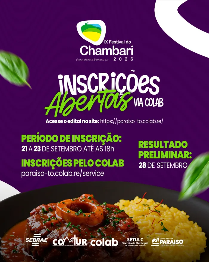 Foto: Reprodução/Prefeitura de Paraíso - TO