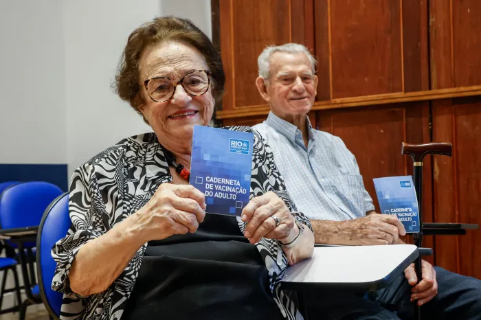 Rio amplia vacinação com Pneumo 20 para idosos com 85 anos ou mais