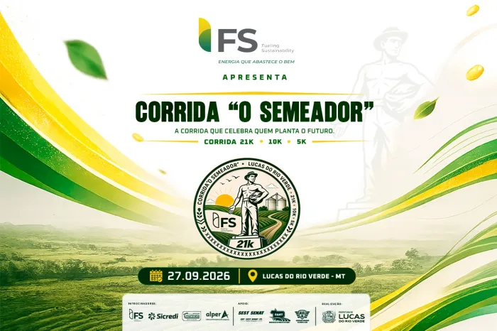 Corrida O Semeador contará com percursos de 5, 10 e 21Km no próximo domingo (27)