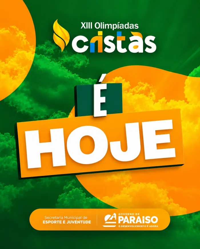 XIII Olimpíadas Cristãs começam com disputas de Society, vôlei e futsal em Paraíso
