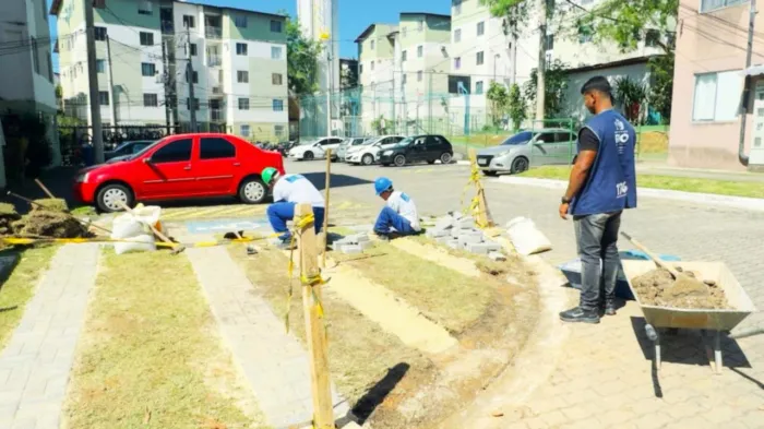 Intervenções beneficiam 900 famílias que vivem no conjunto, vindas de diferentes comunidades do Rio. Foto: Divulgação