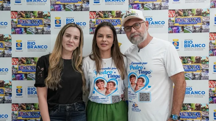 Prefeitura de Rio Branco apoia corrida solidária em prol da saúde de Pedro e Tiago