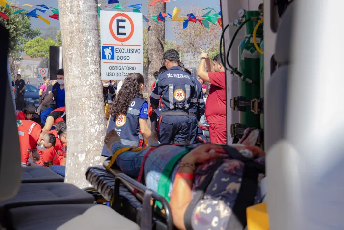 Equipes do SAMU atendem diariamente vítimas de sinistros de trânsito em Porto Velho