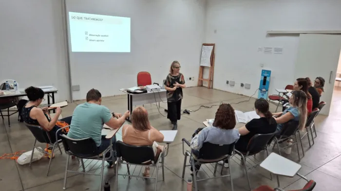 Professores participam de projeto sobre alimentação saudável