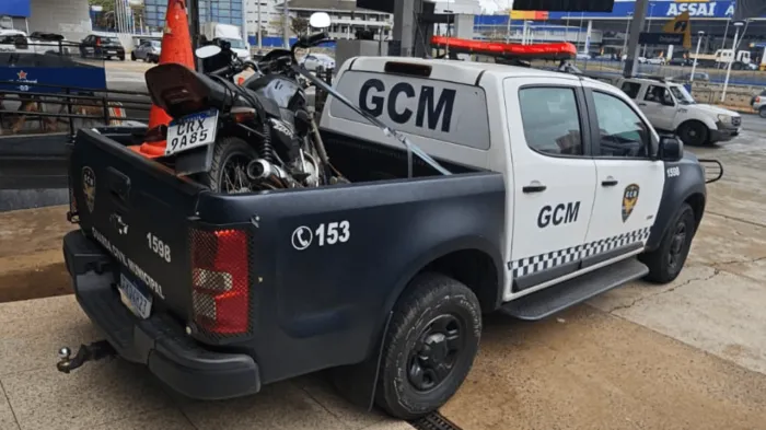 De liberdade provisória, homem é flagrado pela GCM com moto adulterada
